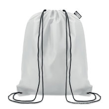 Drawstring Bag in 190t RPET with PP Strings
